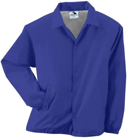 Style 3100 Nylon Coach's Jacket (Lined) - Adult (3X-Large, Navy